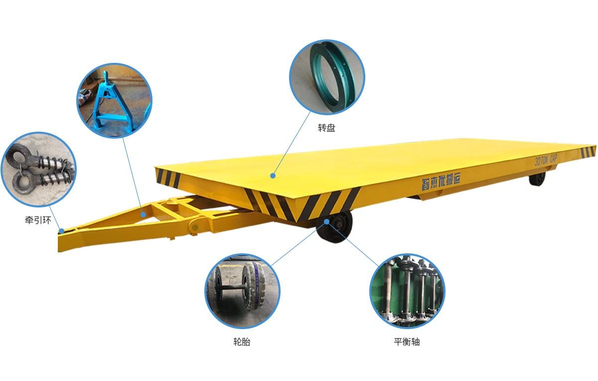 平板拖车